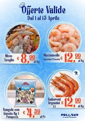 Volantino Polo Sud surgelati