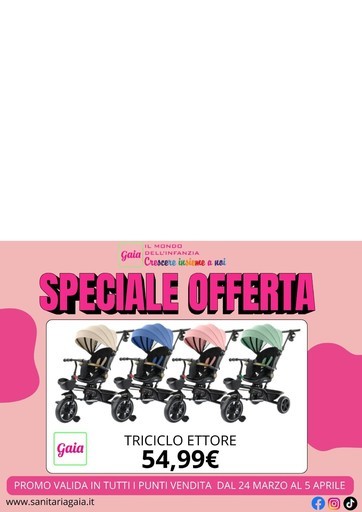 Volantino Sanitaria Gaia