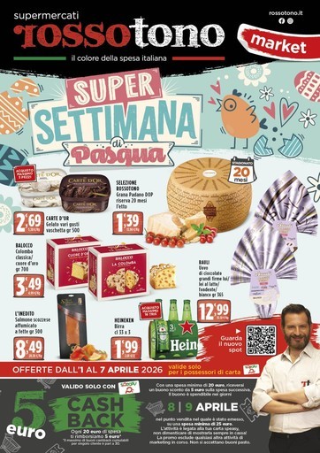 Volantino Supermercati Rossotono Market