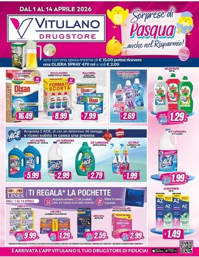 Volantino Vitulano drugstore