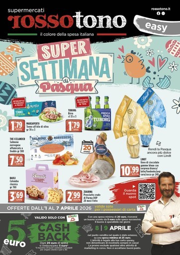Volantino Supermercati Rossotono Easy