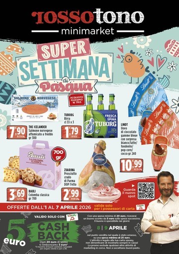 Volantino Rossotono Minimarket