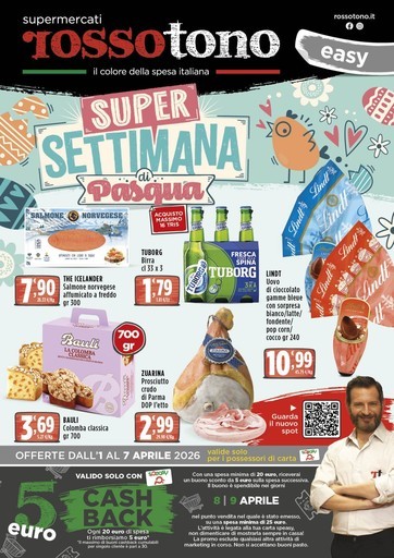 Volantino Supermercati Rossotono Easy