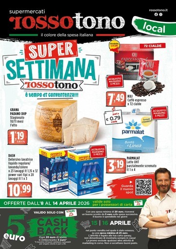 Volantino Supermercati Rossotono Local