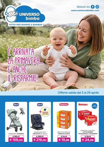 Volantino Universo Bimbo