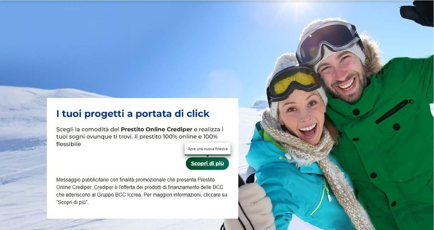 Bcc Roma - Prestito online Crediper