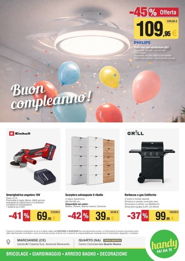 Volantino Handy fai da te