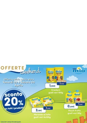 Volantino B di Bimbi