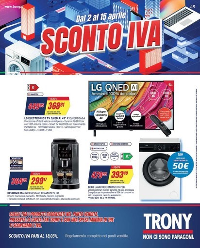 Volantino Trony