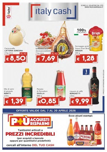 Volantino Italy Cash Puglia