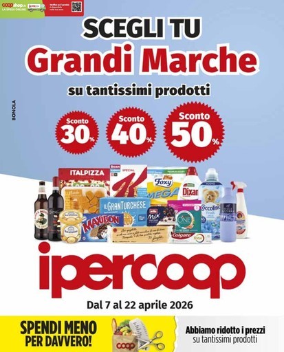 Ipercoop - Sconto 30%40%50%