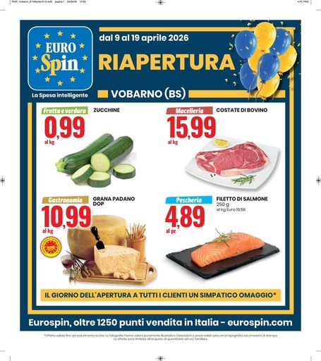Eurospin - Riapertura