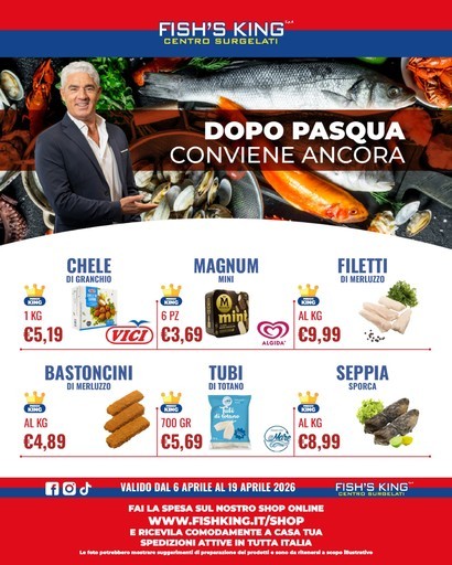 Volantino Fish's King