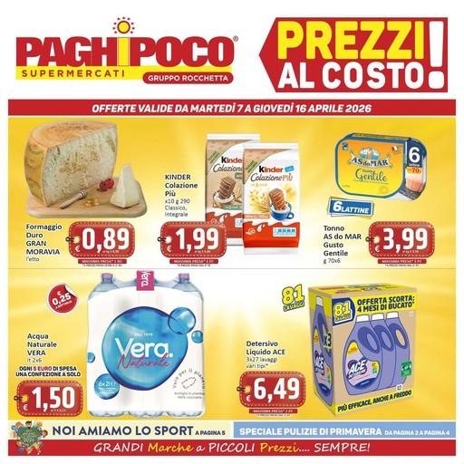 Paghi Poco - Prezzi al costo!