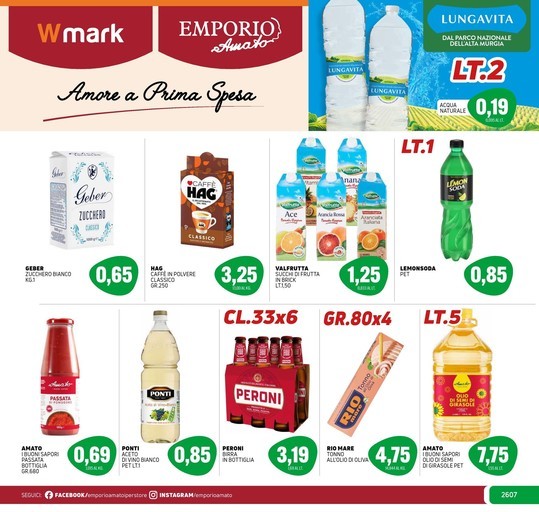 Volantino Emporio Amato