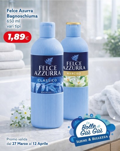 Volantino Le Bolle di Giù Giù