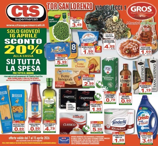 Volantino Cts Supermercati