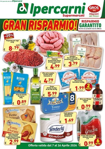 Ipercarni - Gran Risparmio!