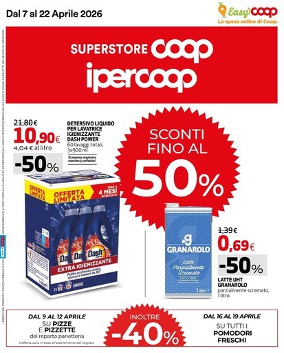 Volantino Coop Alleanza Superstore
