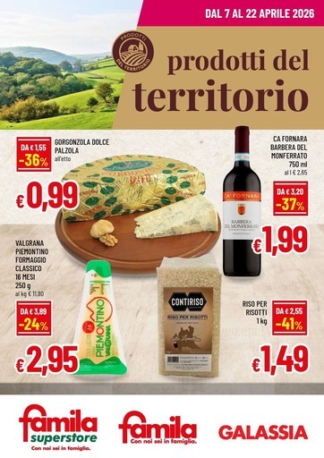 Famila Superstore - PRODOTTI DEL TERRITORIO
