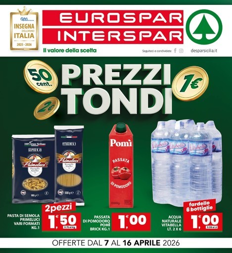 Interspar - Prezzi tondi