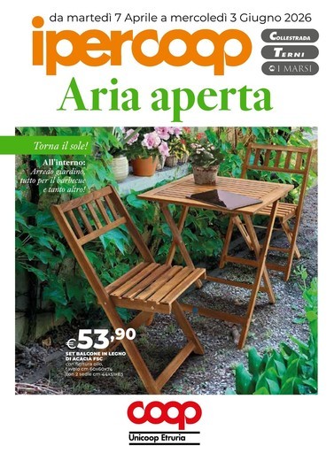 Ipercoop - ARIA APERTA