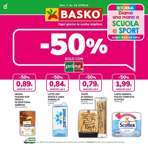 Basko - Sconto 50%