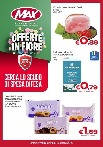 Volantino Max Supermercati
