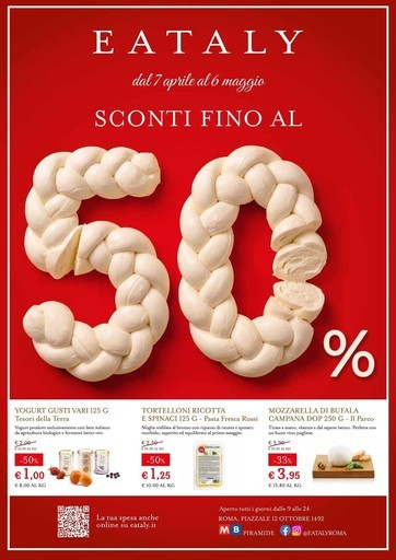Eataly - SCONTI FINO AL 50%