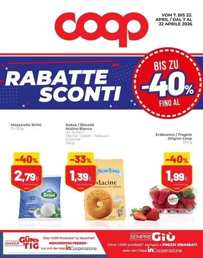 Volantino Coop