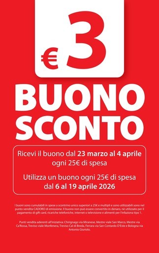 Cadoro - Buono sconto