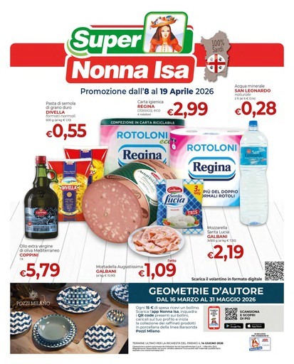 Volantino Supermercati Nonna Isa