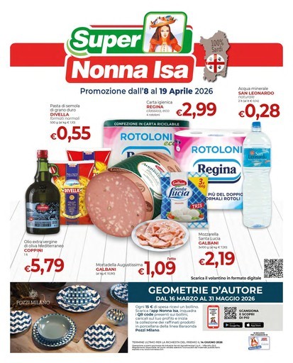 Volantino Supermercati Nonna Isa