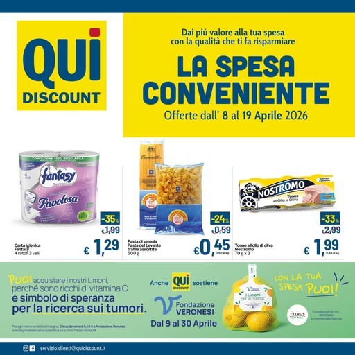 Volantino Qui Discount