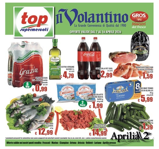 Volantino Top Supermercati