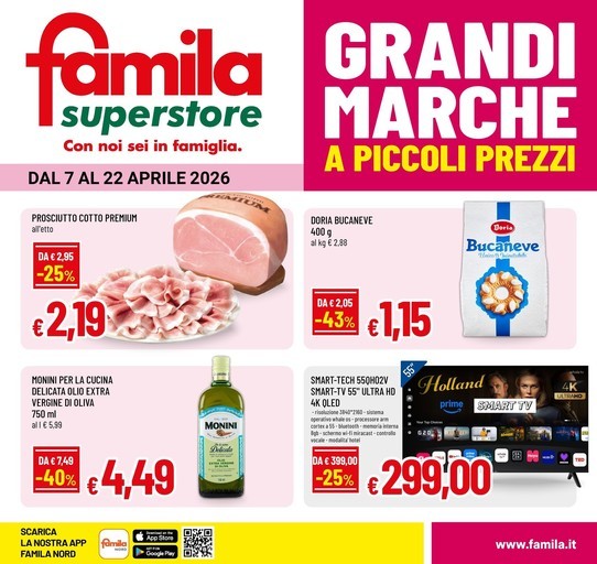 Volantino Famila Superstore