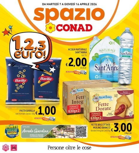 Spazio Conad - 1,2,3 Euro