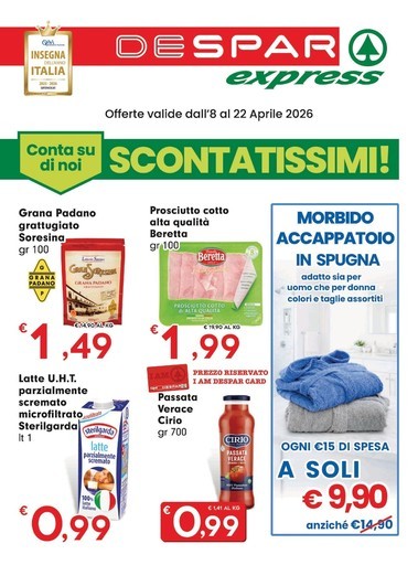 Volantino Despar Express