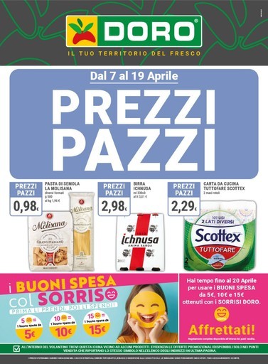 Doro Supermercati - Prezzi pazzi