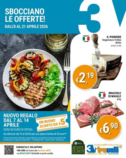 Volantino Tre Valli Supermercato