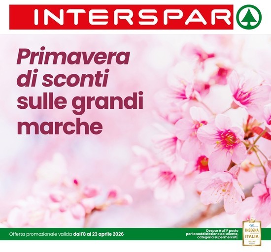 Interspar - Primavera di sconti sulle grandi marche
