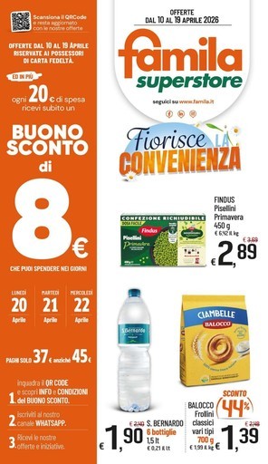 Volantino Famila Superstore