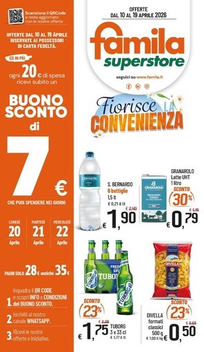 Volantino Famila Superstore