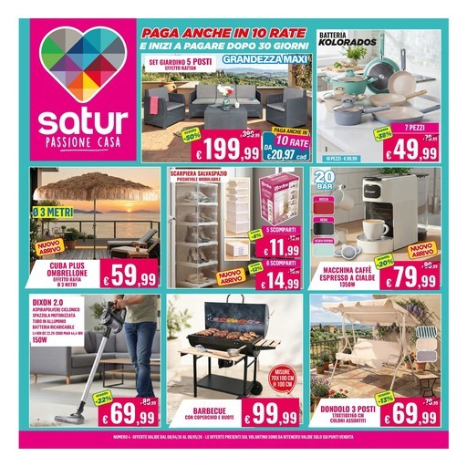 Volantino Satur