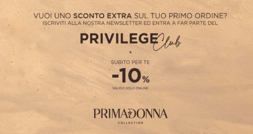 Volantino Primadonna Collection