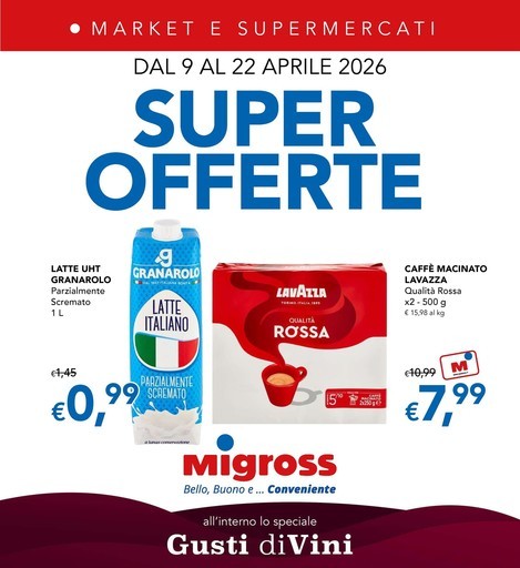 Volantino Migross Supermercati