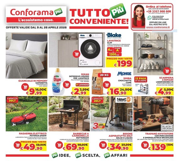 Volantino Conforama