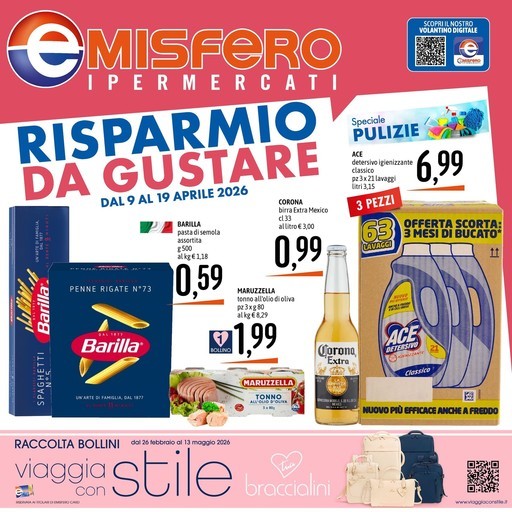 Emisfero - Risparmio da gustare