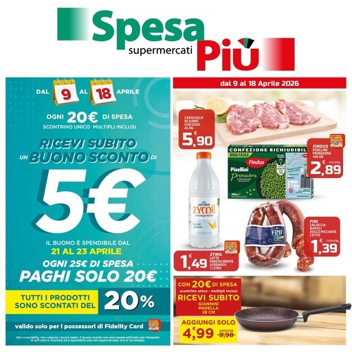 Volantino SpesaPiù Supermercati