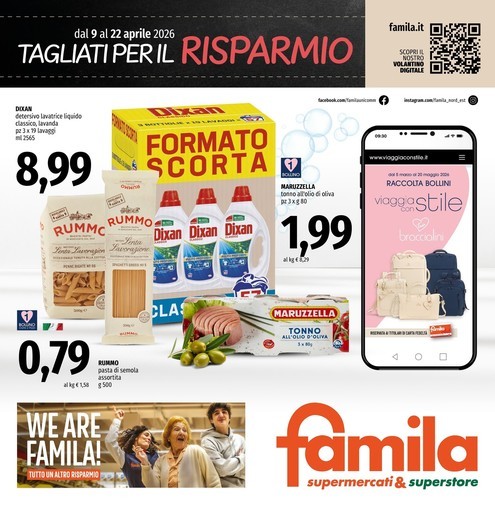 Famila Superstore - Tagliati per il risparmio